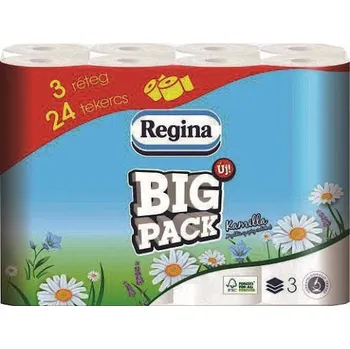 Toaletní papír Toaletní papír CAMILLA 3-vrstvy bílý 24ks - balík (24 ks)