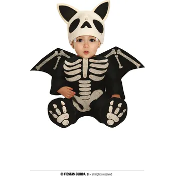 Guirca Kostým kostra netopýra pro nejmenší Velikost: 18 – 24 měsíců