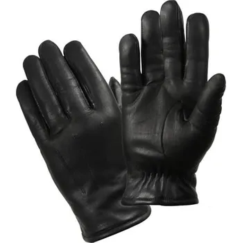 ROTHCO Rukavice kožené POLICE THERMOBLOCK ČERNÉ velikost: XXL