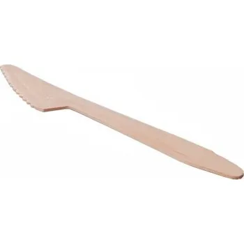 Příbor Nůž ze dřeva 16,5cm - 1 ks