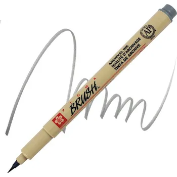 Sakura PIGMA MICRON BRUSH, šedá