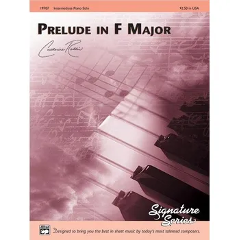 Prelude in F Major - pro klavr 612451