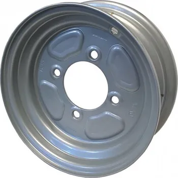 Poklice na kolo Disk ráfek kola přívěsu 10 "- 3,50B x 10 H2 rozt. 4 x100 mm ET0 TRAILER TOP