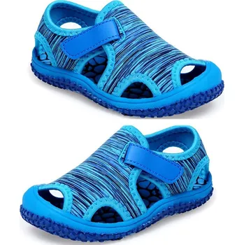 Dětská sálová obuv Čína Dětské prodyšné protiskluzové sandále Barva: modrá, Velikost: 26 (16,7 cm)