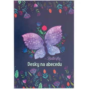 Desky na písmena ABC / A4 / mix pro holky