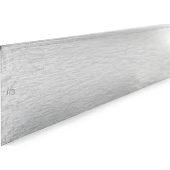Plot Neviditelný obrubník pozinkovaný 140 x 1000 mm