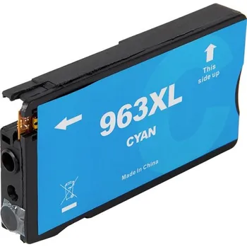 VybavKancl HP 963XL - kompatibilní azurová kazeta s čipem 3JA27AE