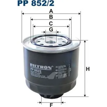 Auto-moto Palivový filtr FILTRON PP 852/2