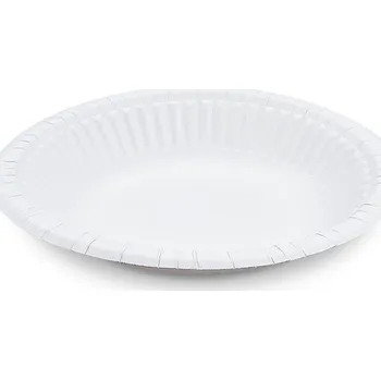 Jednorázové nádobí Papírová miska bílá (PAP-FSC Mix) O 20cm 380ml [50 ks]