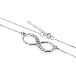 Šperky Jan Kos Jan Kos jewellery Stříbrný řetízek s vltavínem 32107815