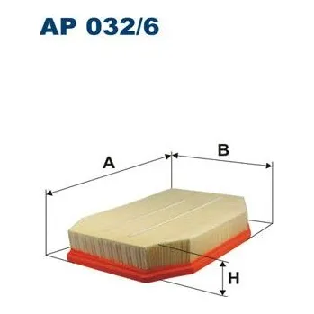 Vzduchový filtr Vzduchový filtr FILTRON AP 032/6