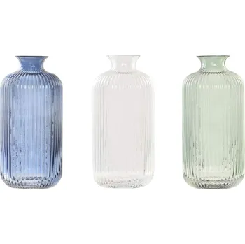 Váza Skleněná váza "STRIPED" 9x9x21/3b.