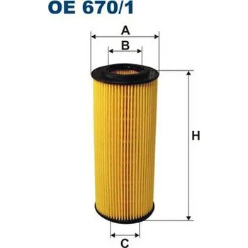 Autodíl Olejový filtr FILTRON OE 670/1