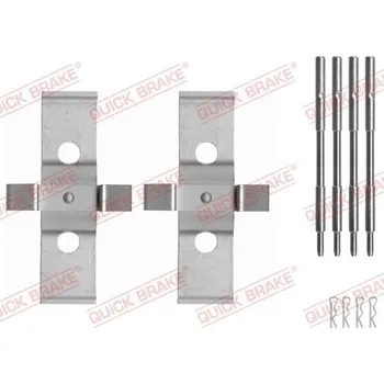 Přislušenství brzdového systému Sada příslušenství, obložení kotoučové brzdy Quick Brake 109-1637