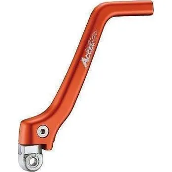 ACCEL startovací páka, nakopávačka KTM SX 85 03-17, SX105 04-11 hliníková, barva oranžová