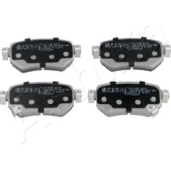 Brzdová destička Sada brzdových destiček, kotoučová brzda ASHIKA 51-03-319