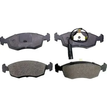 Brzdová destička Sada brzdových destiček, kotoučová brzda DENCKERMANN B110179