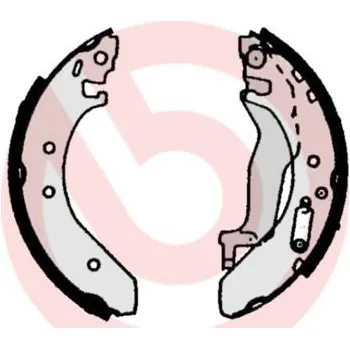 Brzdová čelist Sada brzdových čelistí BREMBO S 52 503