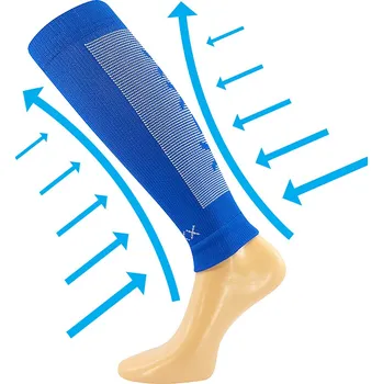 VoXX Formig kompresní návleky na lýtko modré Velikost: L-XL