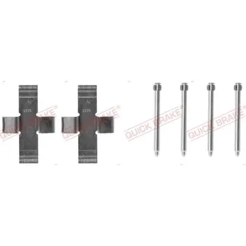 Brzdový systém Sada příslušenství, obložení kotoučové brzdy Quick Brake 109-0916