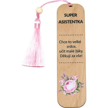Doplněk ke knize art-wood.cz Dřevěná záložka - Super asistentka