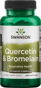 Přírodní produkt Swanson Quercetin & Bromelain 100 cps.