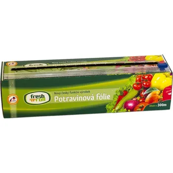 Obalový materiál PVC fólie Fresh'n'Roll 300mm x 300m Varianta: Cutter box s funkční řezačkou s náplní 300m