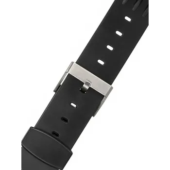 Řemínek na hodinky Plastový řemínek Morellato Meltemi 1092198.019 M, černý