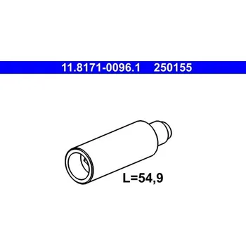 Brzdový třmen Vodicí čep, brzdový třmen ATE 11.8171-0096.1