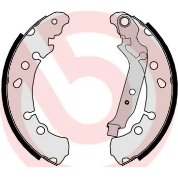 Brzdový systém Sada brzdových čelistí BREMBO S 83 513