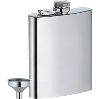 Placatka Kapesní láhev 18/10 lesk 200 ml - Cilio (Likérka nerezová lesklá 200 ml - Cilio)