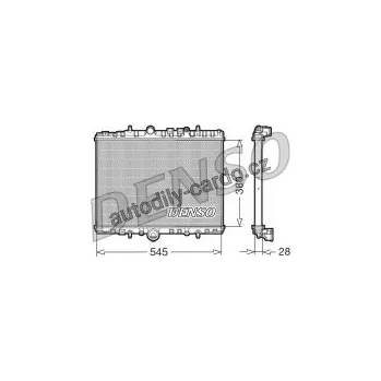 Chladič motoru Chladič motoru DENSO (DE DRM07056)