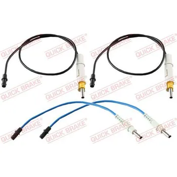 Brzdový systém Výstražný kontakt, opotřebení obložení Quick Brake WS 0256 A