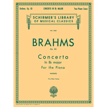 Piano Concerto No.2 In B Flat Op.83 - Two Pianos, Four Hands - pro tyi ruce 1047879