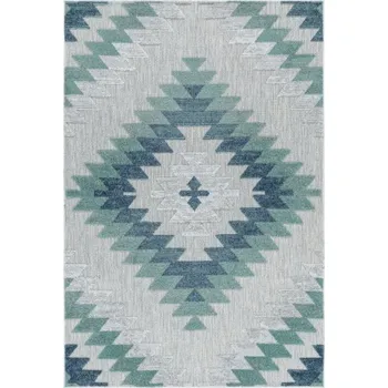 Koberec Vopi Kusový venkovní koberec Bahama 5154 blue (Varianta: 80 x 250 cm)