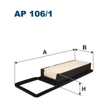 Vzduchový filtr Vzduchový filtr FILTRON AP 106/1