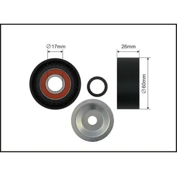 Auto-moto Napínací kladka, žebrovaný klínový řemen CAFFARO 03-94