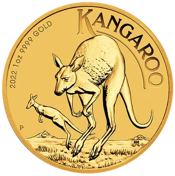 The Perth Mint Zlatá mince 1 oz Kangaroo Austrálie 2022 31,1 g