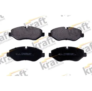 Brzdová destička Sada brzdových destiček, kotoučová brzda KRAFT AUTOMOTIVE 6001400