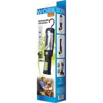 Čelovka S-T-A-R LED WORK 360 univerzální dobíjecí svítilna pro práci, do stanu, do garáže atd.