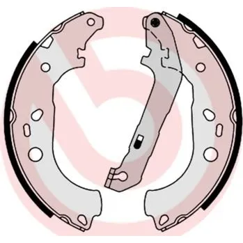 Brzdová čelist Sada brzdových čelistí BREMBO S 24 534