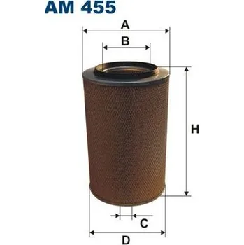 Vzduchový filtr Vzduchový filtr FILTRON AM 455