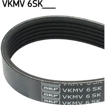 ozubený klínový řemen SKF VKMV 6SK1030