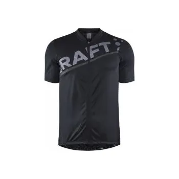 cyklistický dres CRAFT CORE Endur Logo M černá 1910528-999000 S; Černá dres
