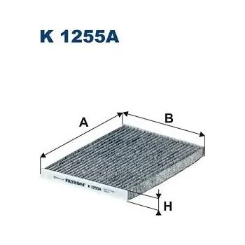 Autodíl Filtr, vzduch v interiéru FILTRON K 1255A
