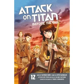 Cizojazyčná kniha Attack On Titan: Before The Fall 12 - Shiki, Satoshi a Suzukaze, Ryo