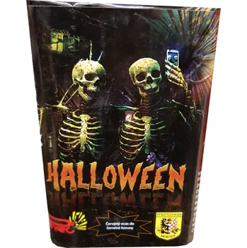 Zábavní pyrotechnika HALLOWEEN - kompakt 16 výstřelů, cal. 25mm