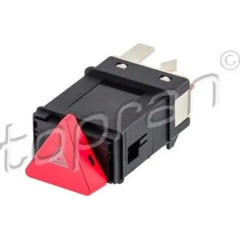 Autoelektrika Vypínač výstražných blikačů TOPRAN 114 743