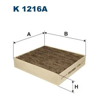 Autodíl Filtr, vzduch v interiéru FILTRON K 1216A