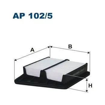 Vzduchový filtr Vzduchový filtr FILTRON AP 102/5